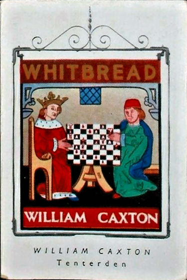 William Caxton card 1973
