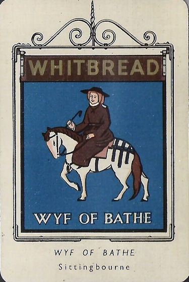 Wyf of Bath card 1950