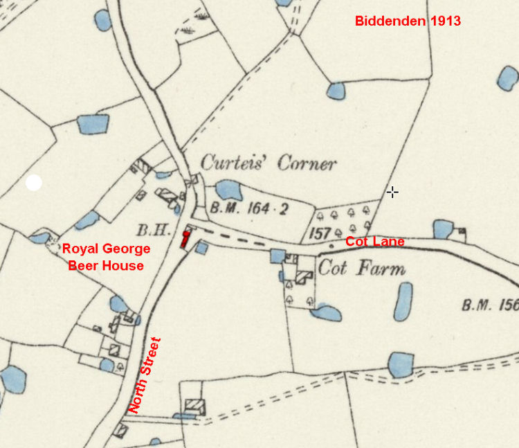 Biddenden Map 1913