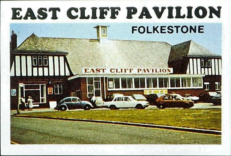 East Cliff Pavilion matchbox