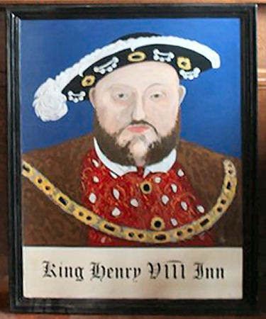 King Henry the Eighth sign 2010