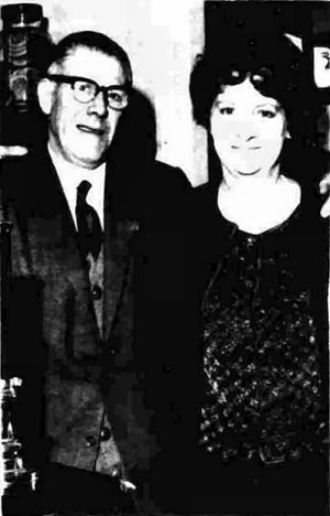 Mr and Mrs Harry Faulkner 1965