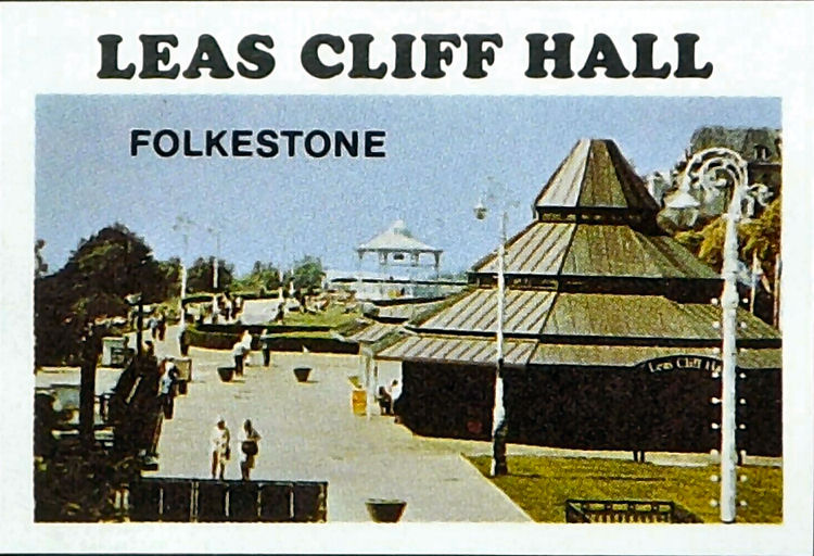 Lease Cliff Hall matchbox