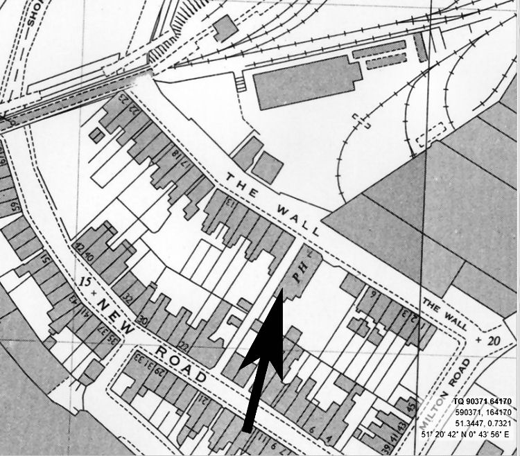 Milton Regis map 1940
