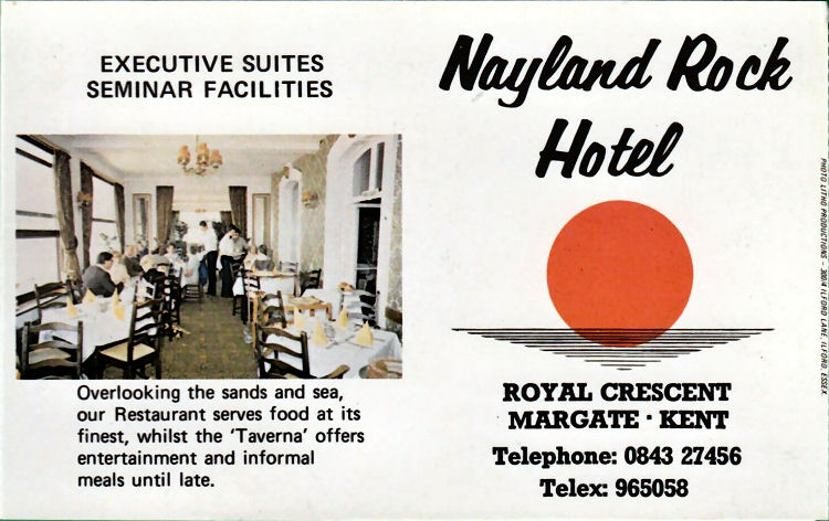 Nayland Rock Hotel card