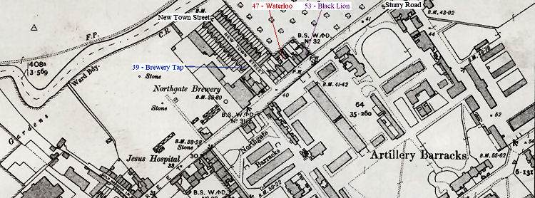 Northgate map 1905