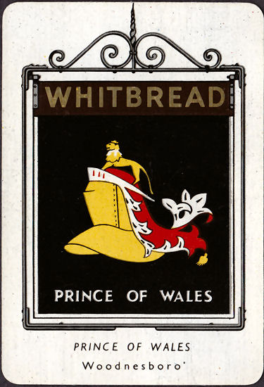 Prince of Wales card 1951