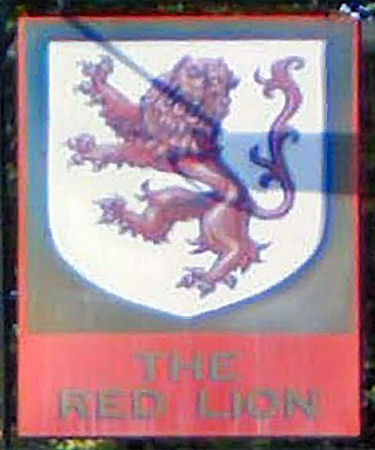 Red Lion sign 2008
