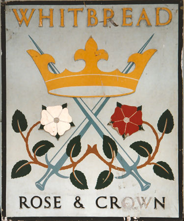 Rose and Crown sign 1950s
