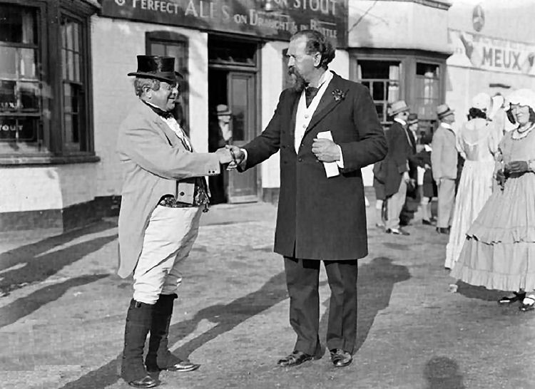 Mr Pickwick meets Charles Dickens 1936