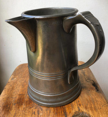 Crown pewter mug 1900