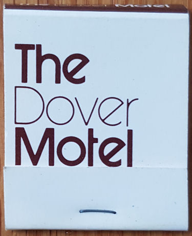 Dover Motel matchbox
