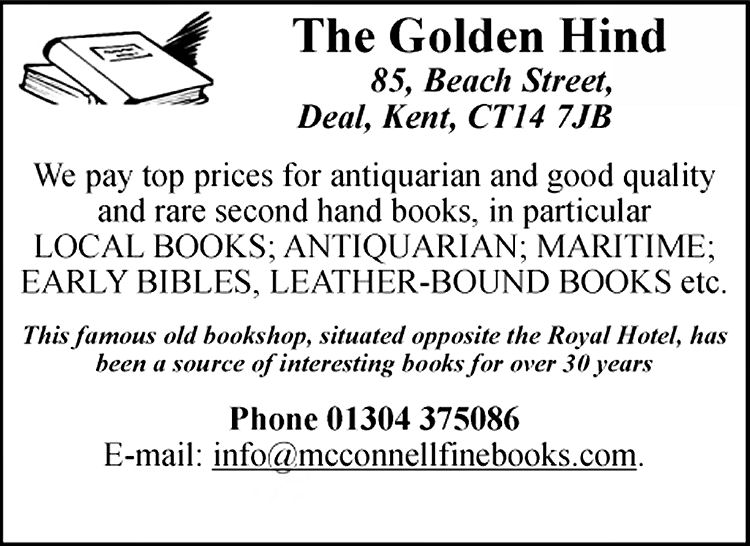 Golden Hind advert 2017