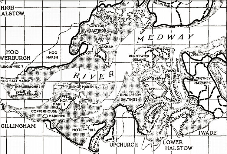 Medway map 1951
