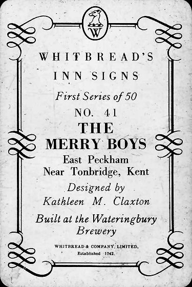 Merry Boys card 1949