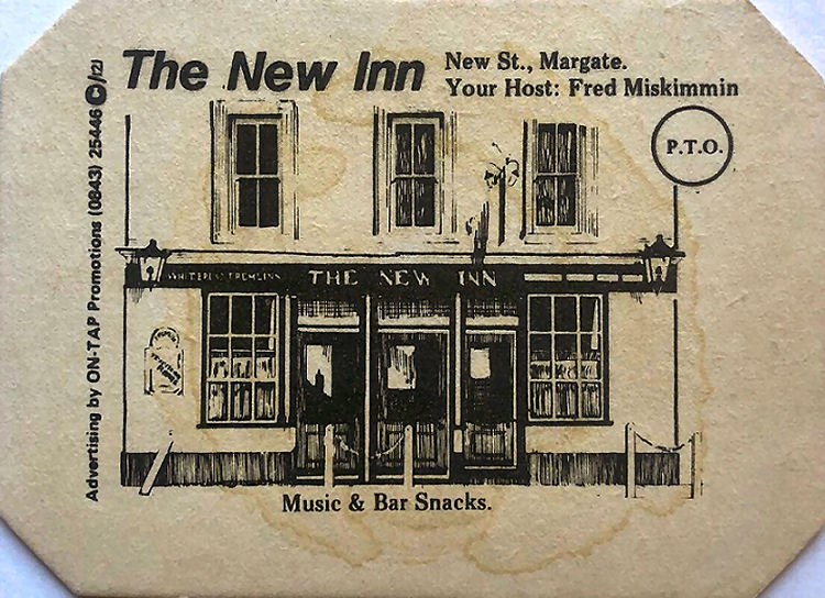 New Inn beer mat 1981
