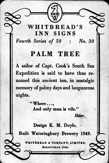Palm Tree card 1953