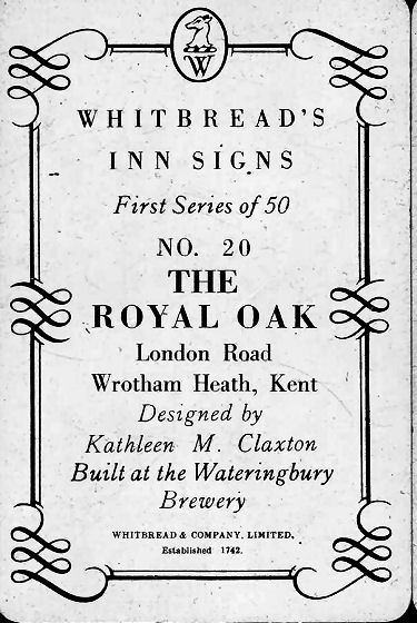 Royal oak card 1949
