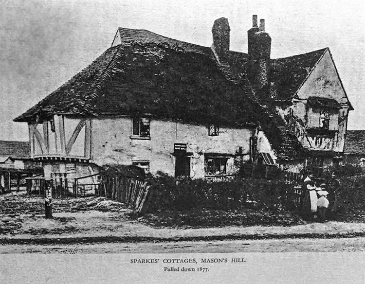Sparks Cottage pre 1877