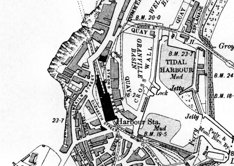 Limekine Street map 1908