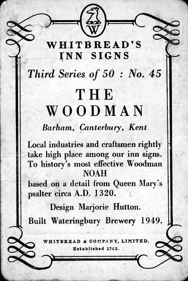 Woodman card 1951