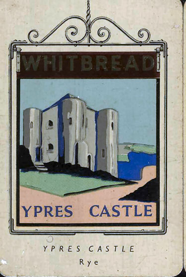 Ypres Castle card 1949