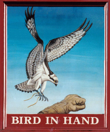 Bird in Hand sign 1999