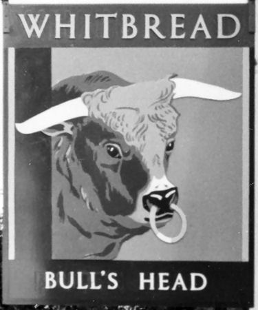 Bull's Head sign 1960