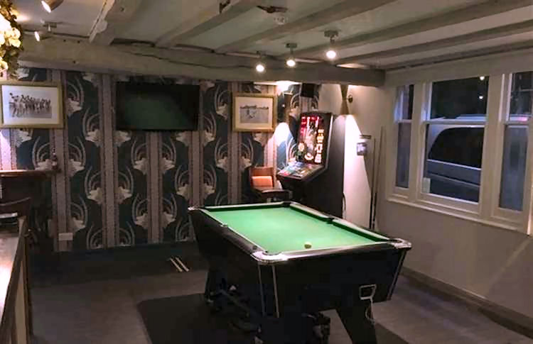 Coach House games room 2020