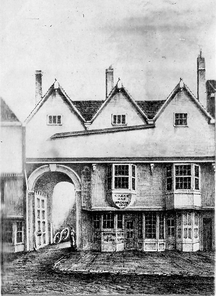 Coach and Waggon Inn 1825