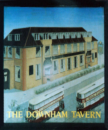 Downham Tavern sign 2000