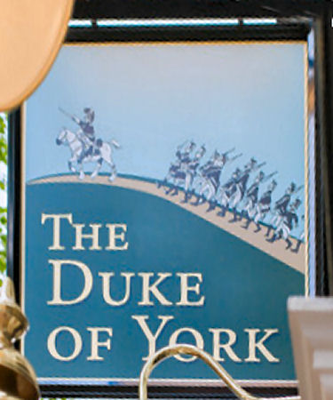 Duke of York sign 2022