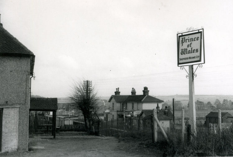 Prince of Wales sign 1963