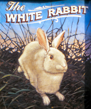 White Rabbit sign 2007