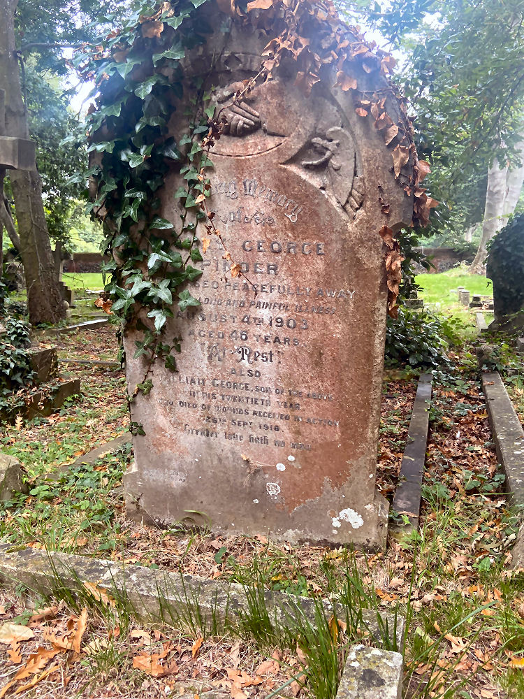 George Pinder grave