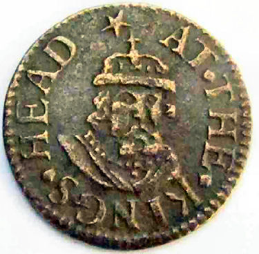 King's Head token 1649