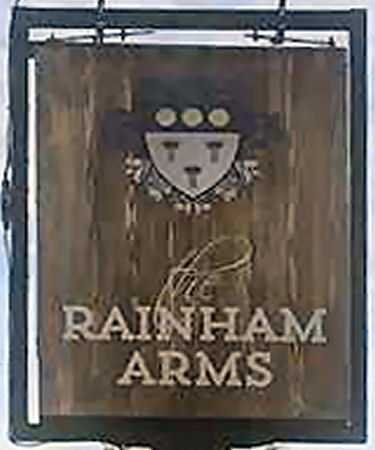 Rainham Arms sign 2021