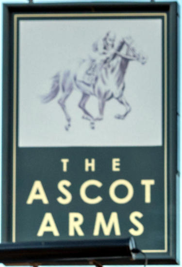 Ascot Arms sign 2023