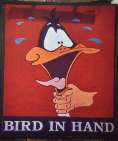 Bird in Hand sign 2005