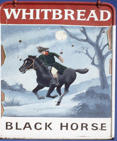 Black Horse sign 1974