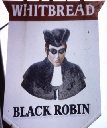Black Robin sign