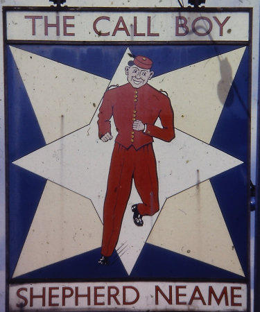Call Boy sign 1967