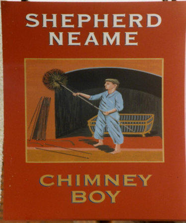 Chimney Boy sign 1995