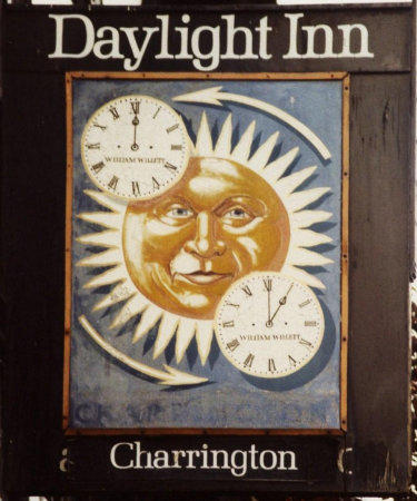 Daylight Inn sign 1985