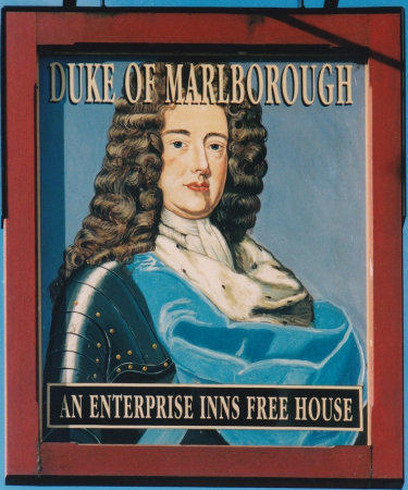 Duke of Malborough sign 2003