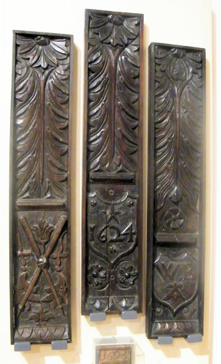 King's Head panels 1624