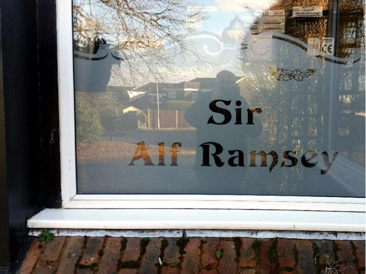 Sir Alf Ramsey window