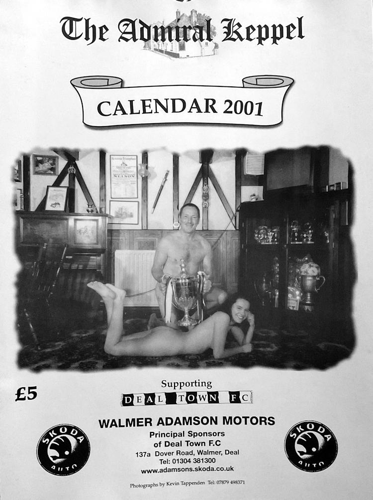 Admiral Keppel calendar 2001