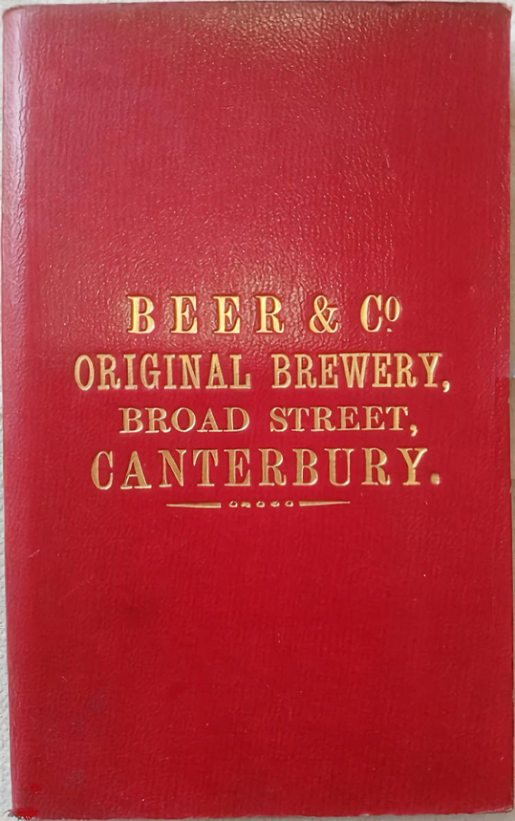 Account book 1885