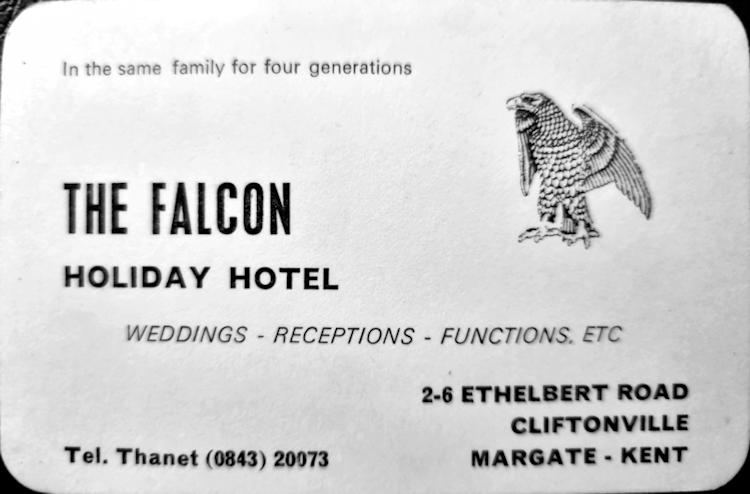 Falcon business card 1975